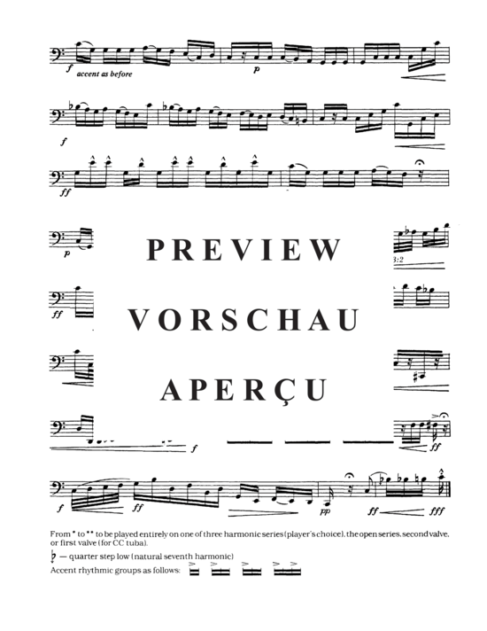 Product gallery: Page 5 of 6 In the 90% (Sturgeon´s Law) , , Tuba Solo