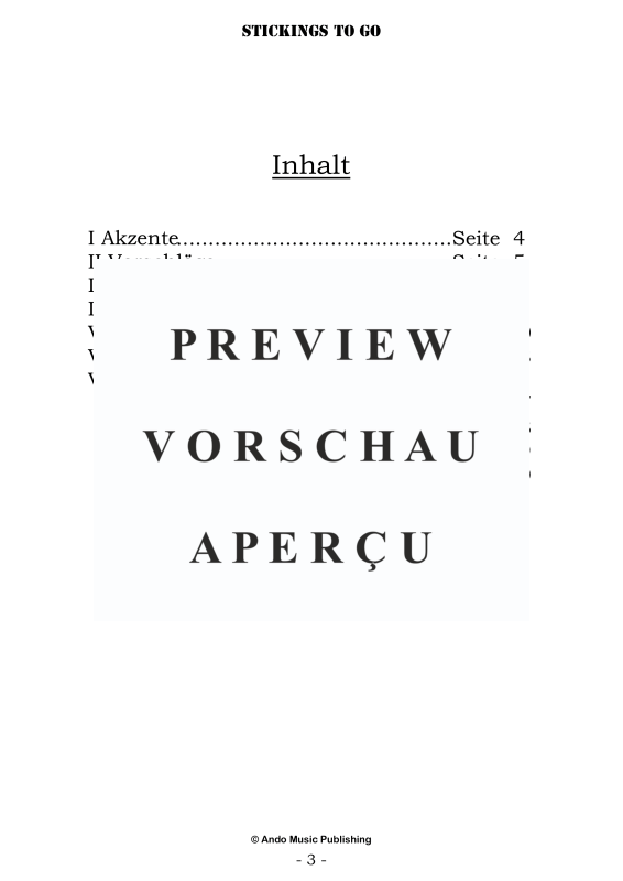 gallery: Stickings to go - Aufwärmübungen für Schlagzeuger, , Drums