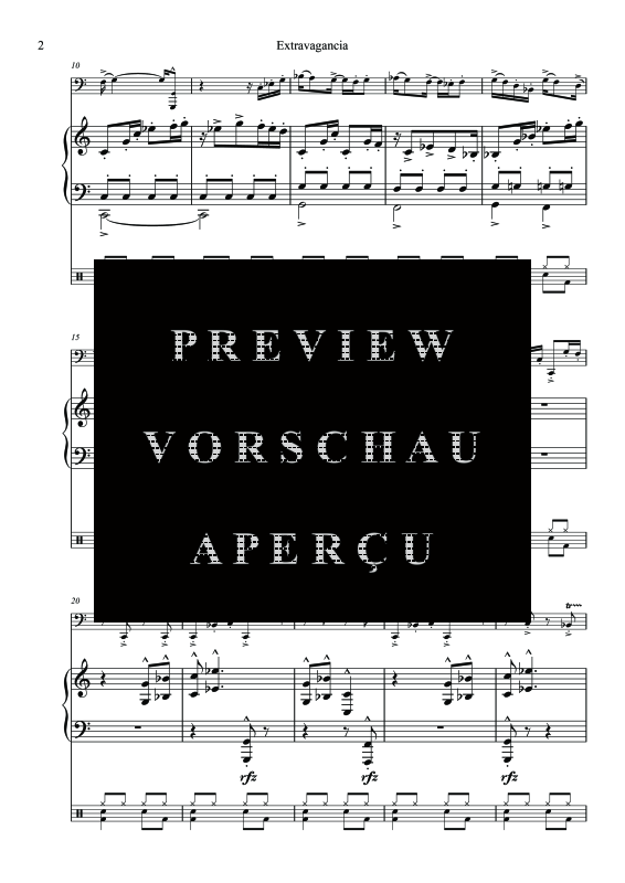 Product gallery: Page 6 of 11 Extravagancia, , (tuba and piano)