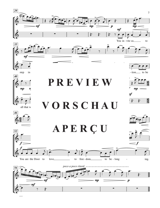 Product gallery: Page 12 of 21 Fragments of Your Ancient Name , , (High voice and flute)