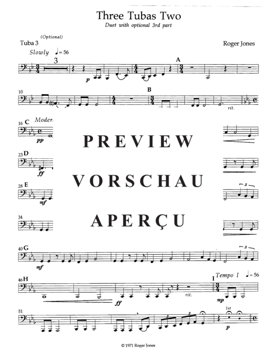 Produktgalerie: Seite 11 von 12 Three Tubas Two , , (Tuba Dett + opt. Tuba 3)