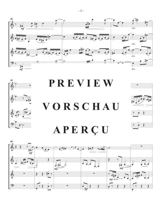 Product gallery: Page 7 of 18 Once More , , (Saxophonquartett SATB)