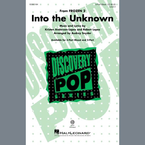 cover: Into The Unknown (from Frozen 2) (arr. Audrey Snyder), Idina Menzel and AURORA, Chor
