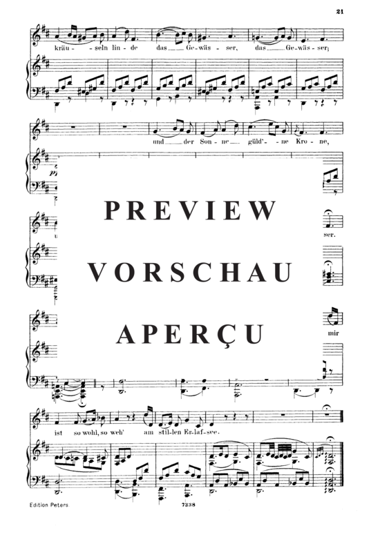 Product gallery: Page 4 of 4 Erlafsee D.586, , Medium Voice and Piano