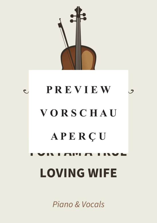 Product gallery: Page 2 of 6 For I Am A True Loving Wife , , Piano Solo
