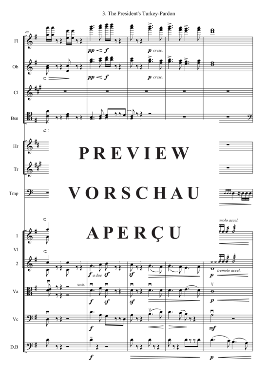 gallery: The President´s Turkey-Pardon , , (Kammerorchester)