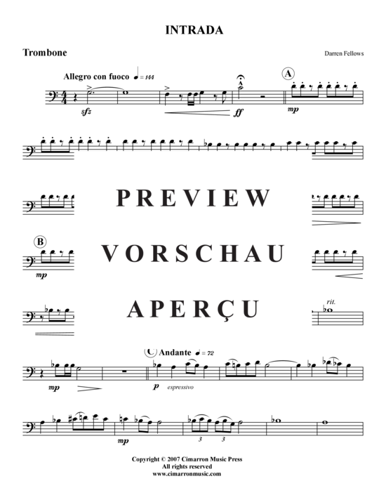 Produktgalerie: Seite 9 von 16 Intrada , , (Blechbläserquintett)