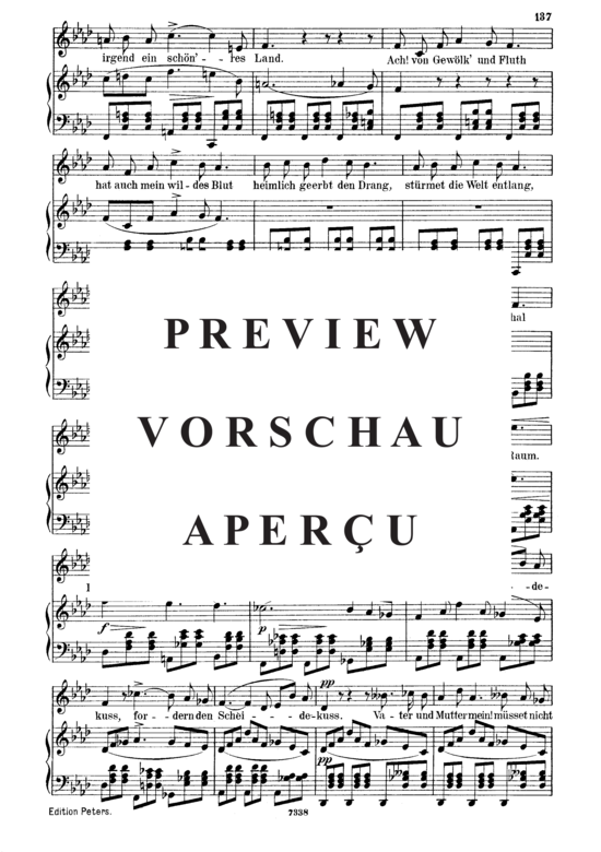 Product gallery: Page 3 of 5 Drang in die Ferne D.770, , Medium Voice and Piano