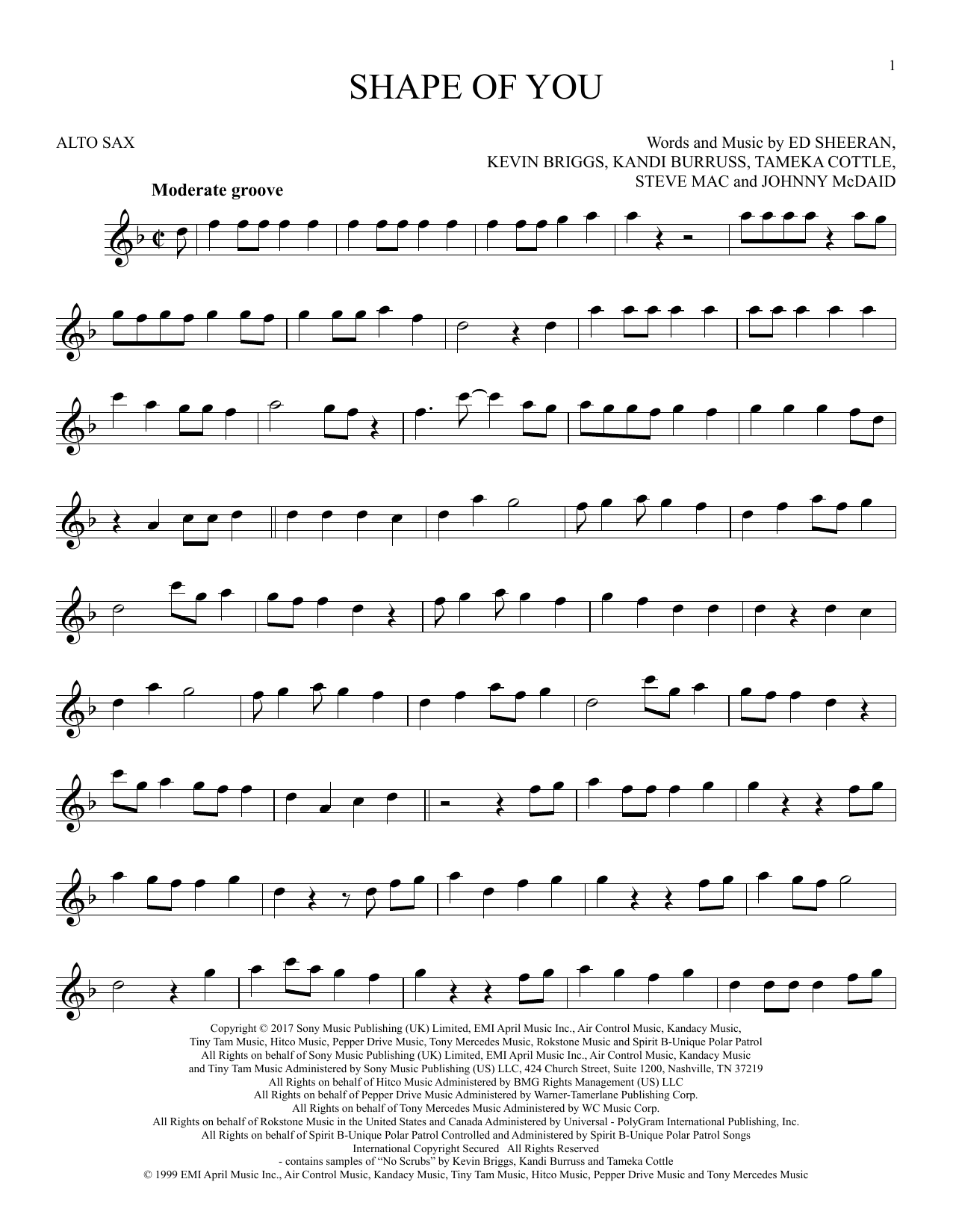 Product gallery: Page 1 of 1 Shape Of You, Ed Sheeran