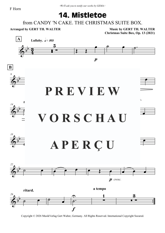 Produktgalerie: Seite 9 von 10 Mistletoe, , Posaunenchor