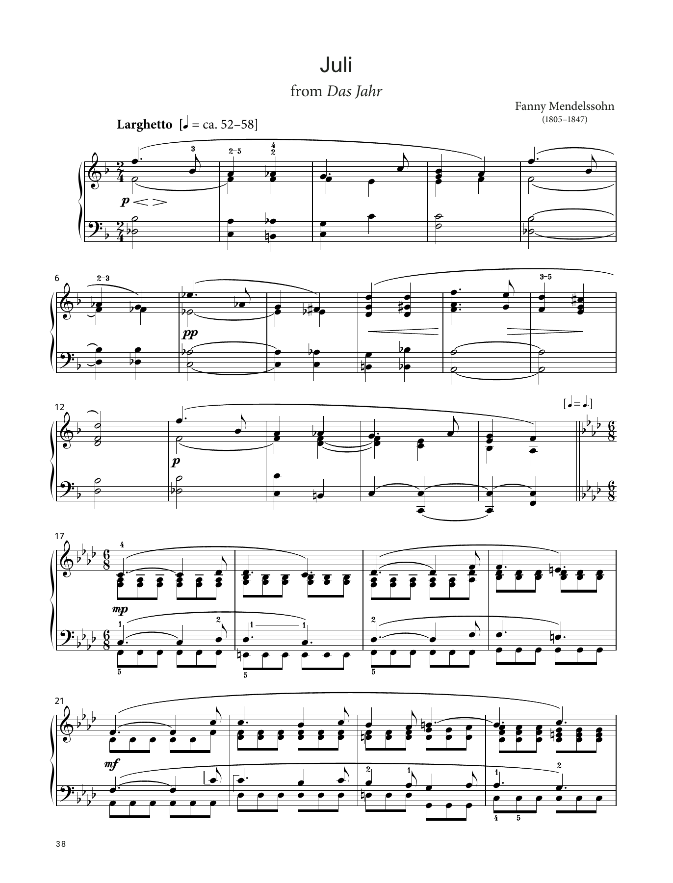 Product picture to: Juli (LCME Piano 2018 Grade 7 List A)
