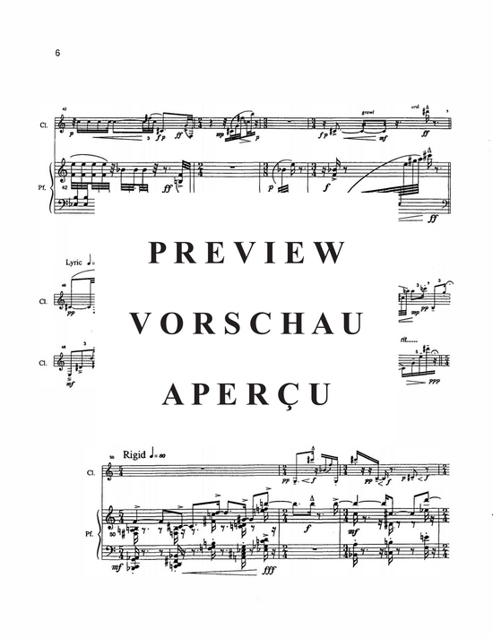 Product gallery: Page 9 of 20 Polemics , , (clarinet and piano)