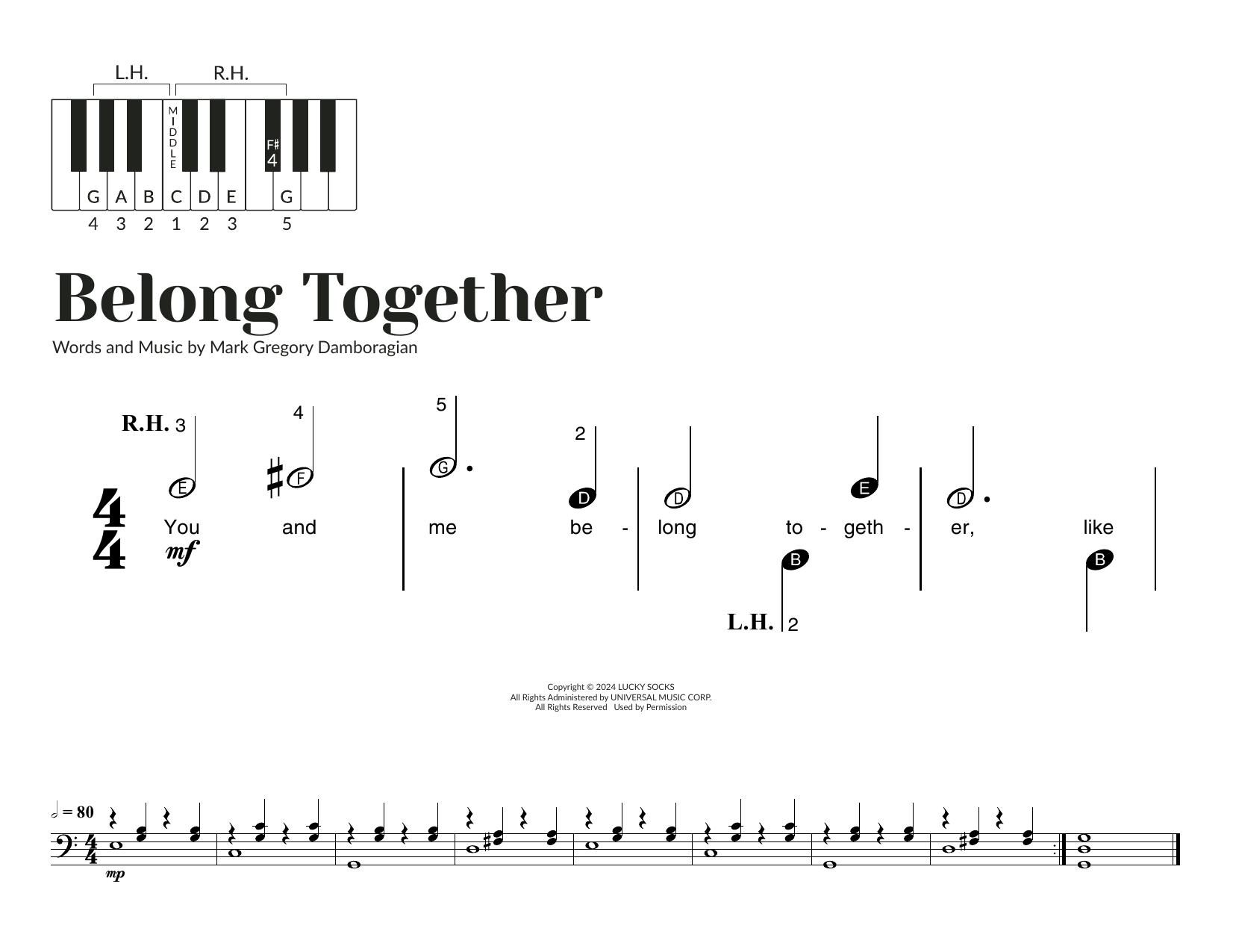 Product picture to: Belong Together