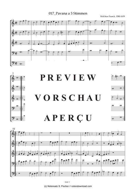 Product gallery: Page 2 of 3 Pavana a 5 Stimmen, , 