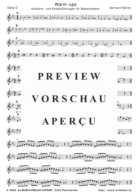 Product gallery: Page 10 of 11 Warm-ups Einspielübungen, , (large wind orchestra)