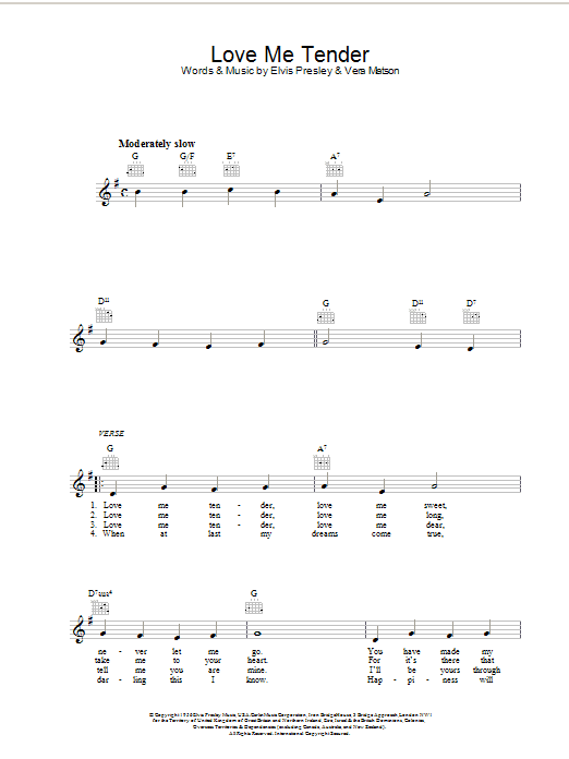 Produktgalerie: Seite 1 von 1 Love Me Tender, Elvis Presley