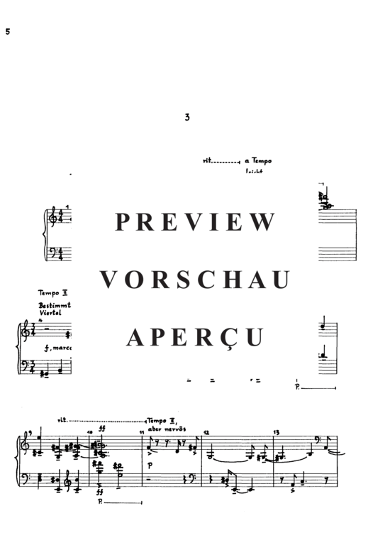 Product gallery: Page 7 of 18 Fünf Klavierstücke , , Piano Solo