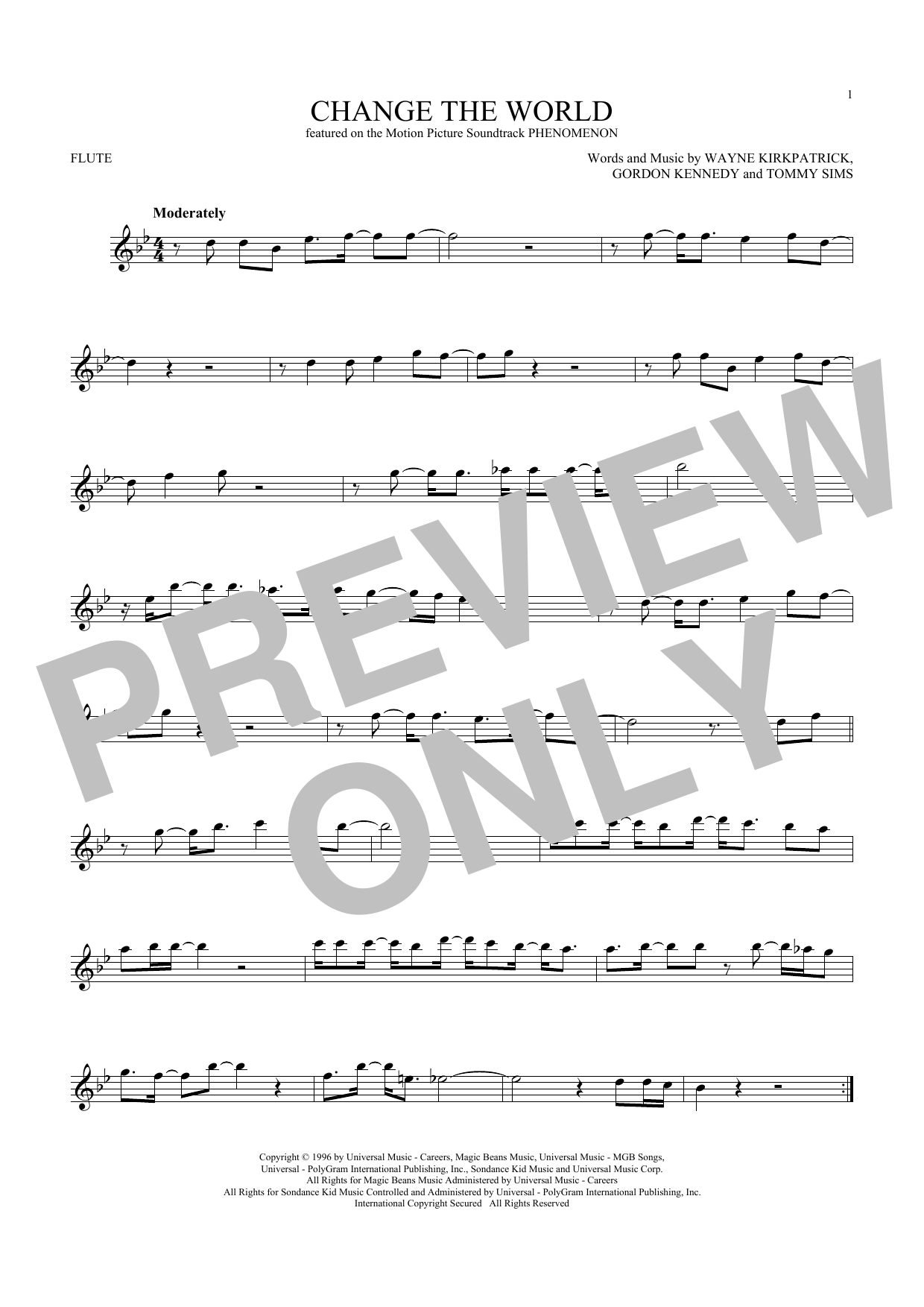 Product gallery: Page 1 of 1 Change The World, Eric Clapton