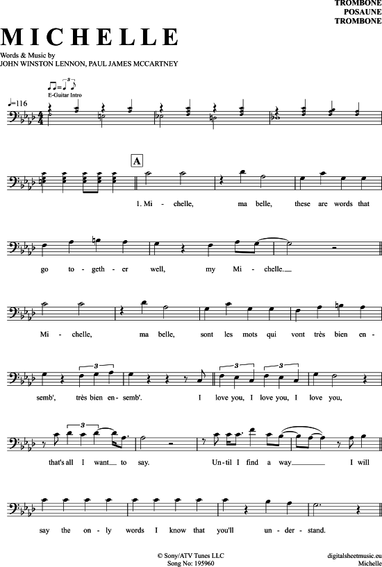 Product picture to: Michelle The Beatles