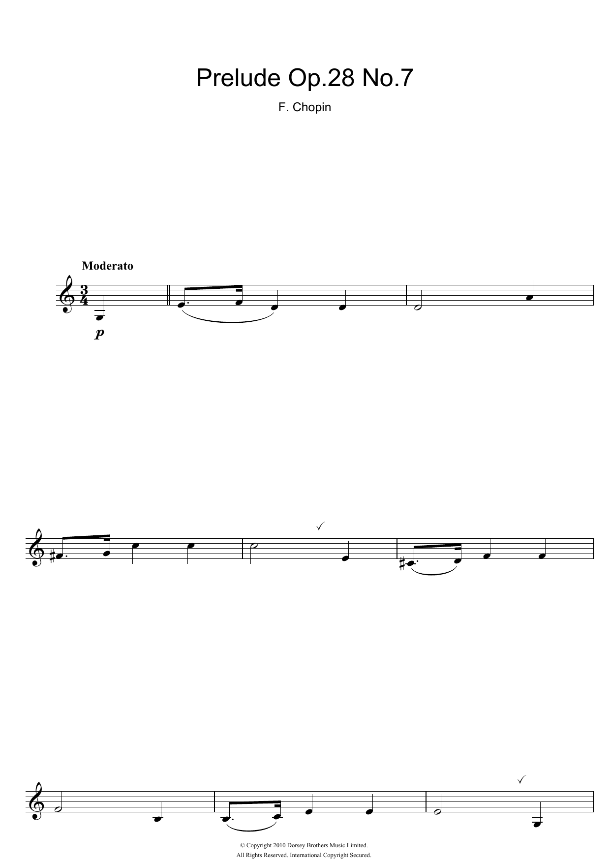 Product gallery: Page 1 of 1 Prelude Op.28 No.7, Frédéric Chopin