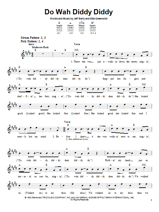 Product gallery: Page 1 of 1 Do Wah Diddy Diddy, Manfred Mann