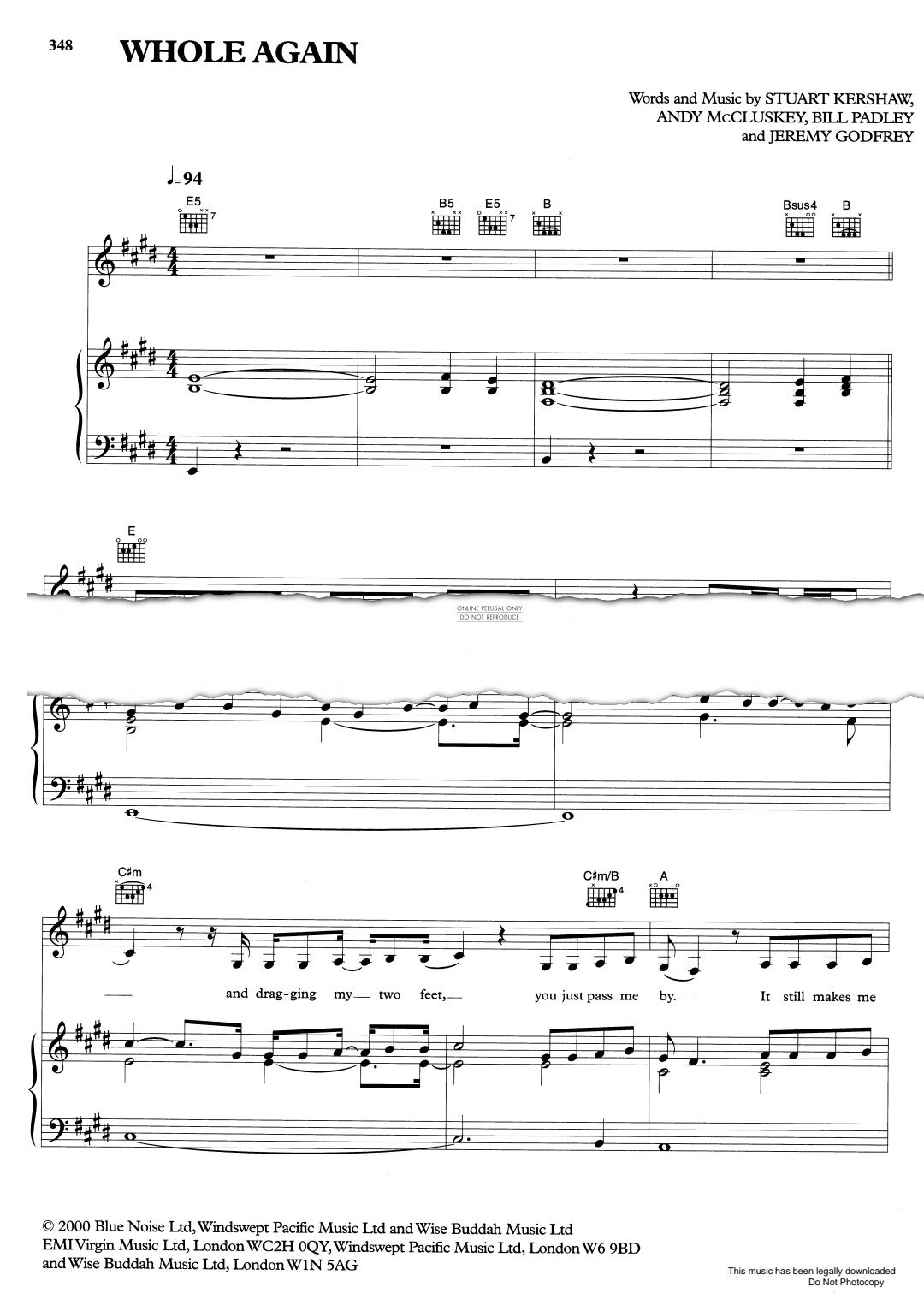 Produktbild zu: Whole Again