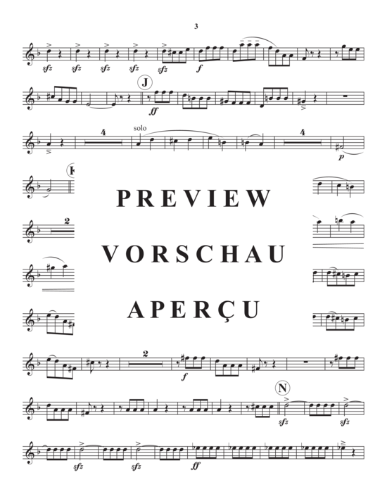 Produktgalerie: Seite 16 von 21 Mvt. 1 from Symphony No. 5 , , (Blechbläserquintett)