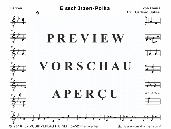 gallery: Eisschützen-Polka, , (Holz- und Blechbläser)