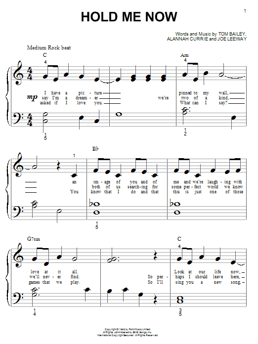 Produktbild zu: Hold Me Now