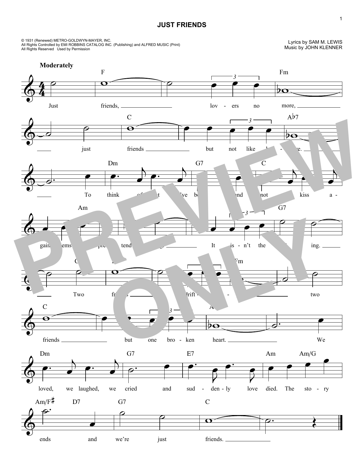 Produktbild zu: Just Friends