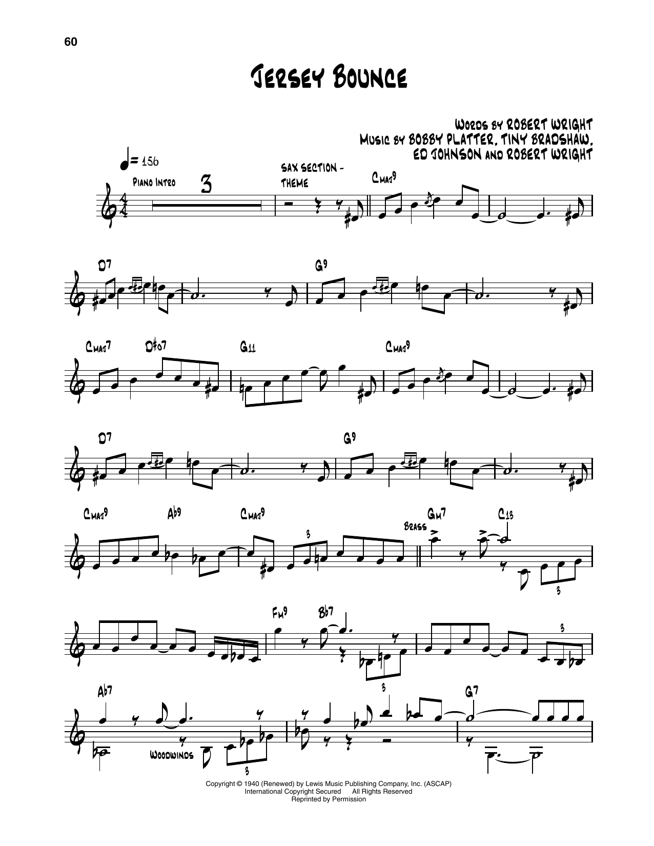 Produktgalerie: Seite 1 von 1 Jersey Bounce, Les Hite and His Orchestra, Trompete