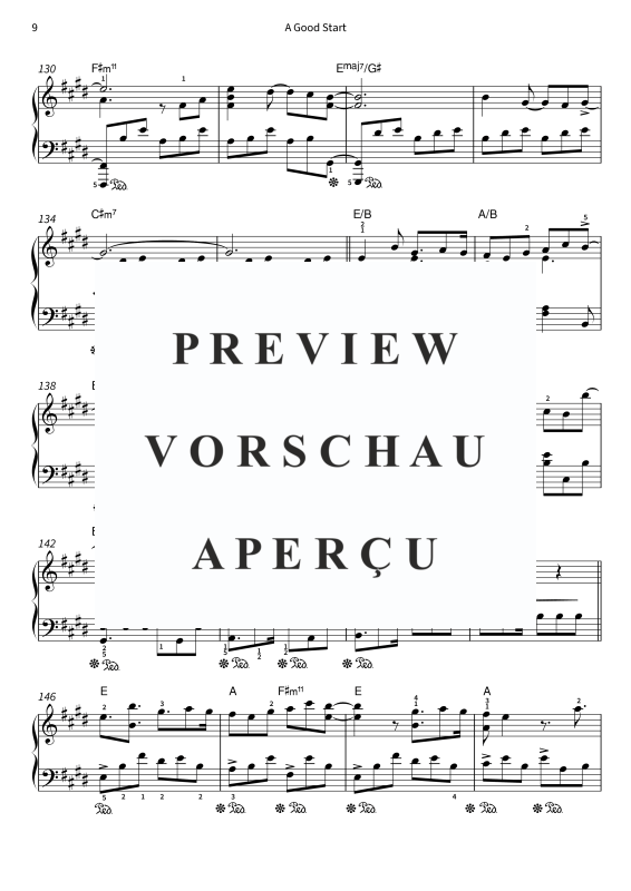 Produktgalerie: Seite 11 von 11 A Good Start, , Klavier Solo