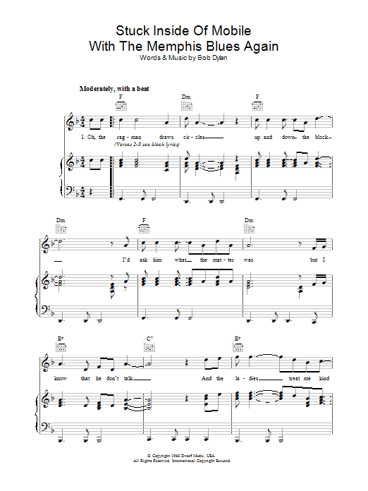 Produktbild zu: Stuck Inside Of Mobile With The Memphis Blues Again