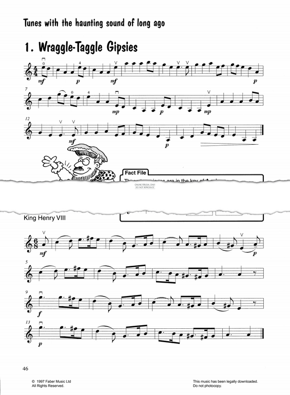 Product gallery: Page 1 of 1 Wraggle-Taggle Gipsies/Greensleeves, 