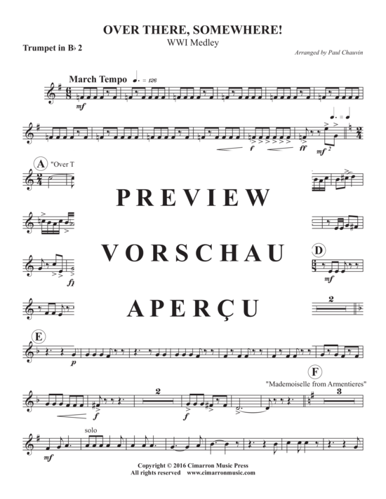 Produktgalerie: Seite 12 von 19 Over There, Somewhere! , , (Blechbläserquintett)