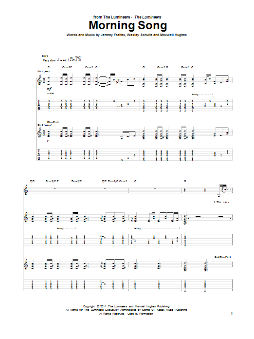 Product picture to: Morning Song