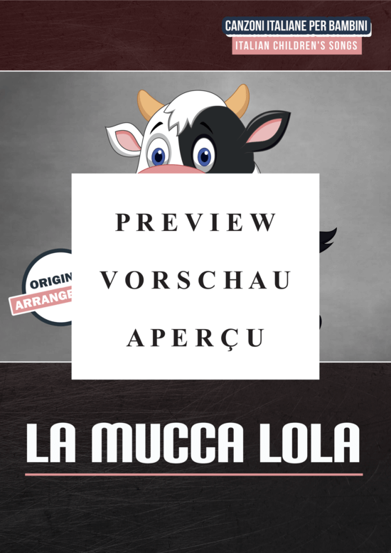 Produktgalerie: Seite 2 von 6 La Mucca Lola, , (Gesang + Klavier, Gitarre)