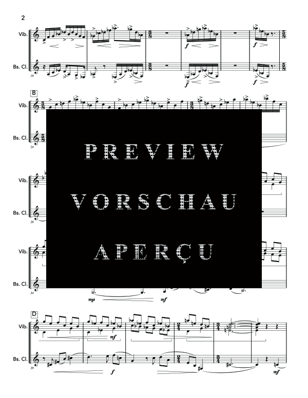 gallery: Rondo Para Manana, , (Vibraphon und Bass Klarinette)