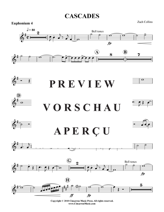 Product gallery: Page 21 of 21 Cascades , , (8x Bariton/Euphonium)