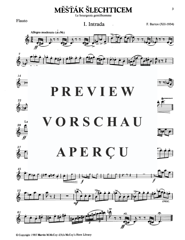Product gallery: Page 4 of 11 The Would-Be Gentleman, , Wind Quintet
