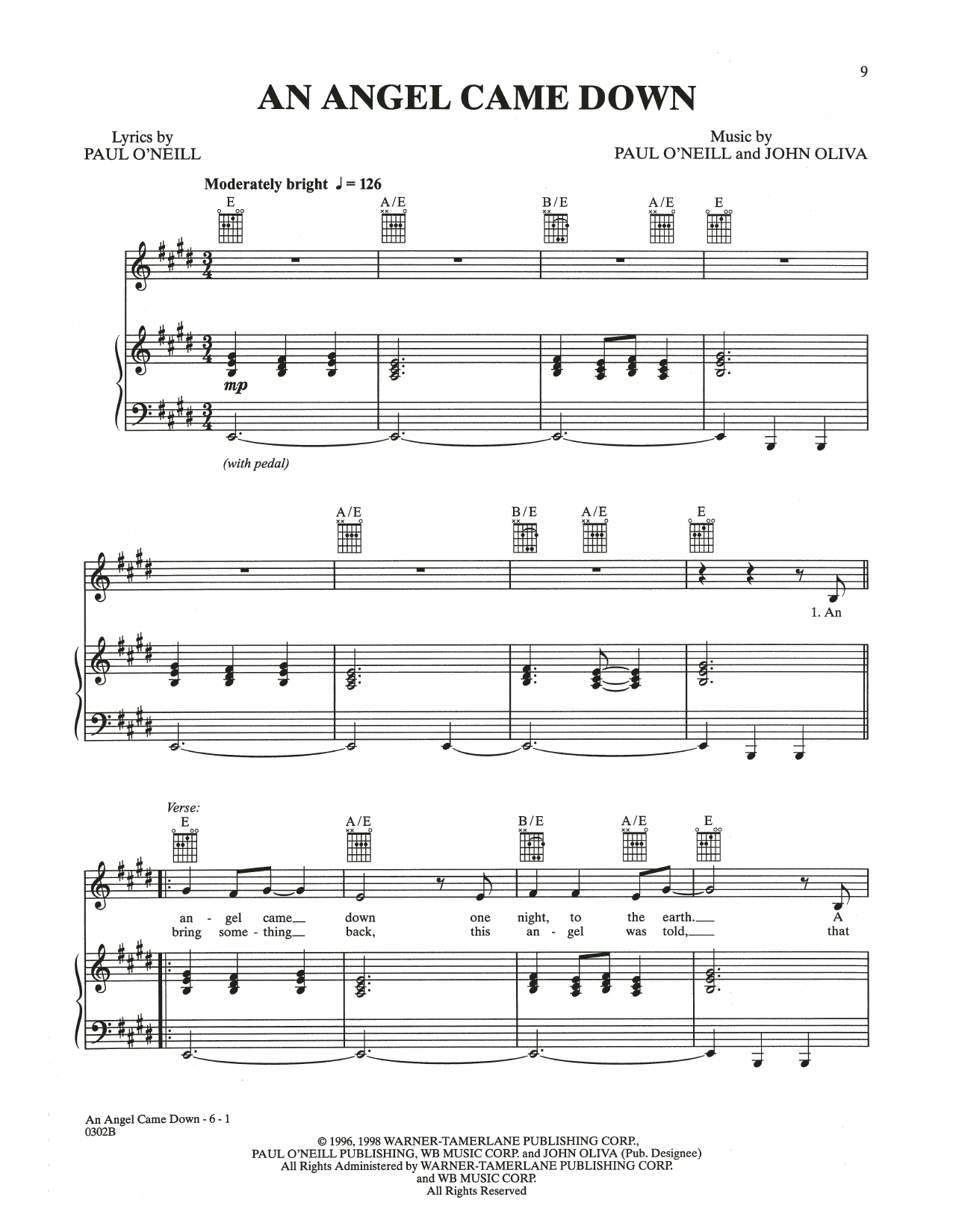 Product gallery: Page 1 of 1 An Angel Came Down, Trans-Siberian Orchestra