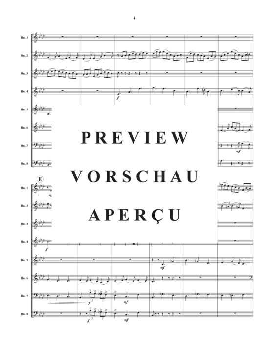 Product gallery: Page 6 of 16 Jesu, meine Freude (Jesu Joy of Man´s Desiring) , ,  (Horn ensemble 1-8 horns)