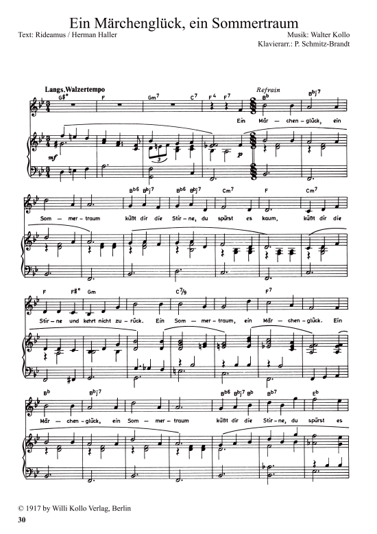 Produktbild zu: Ein Märchenglück, ein Sommertraum