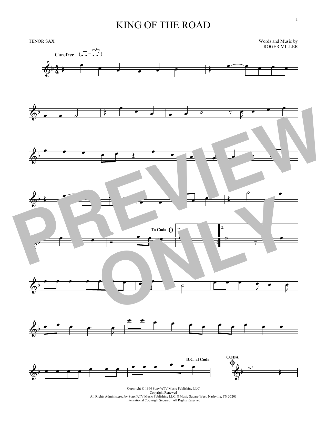 Product gallery: Page 1 of 1 King Of The Road, Roger Miller