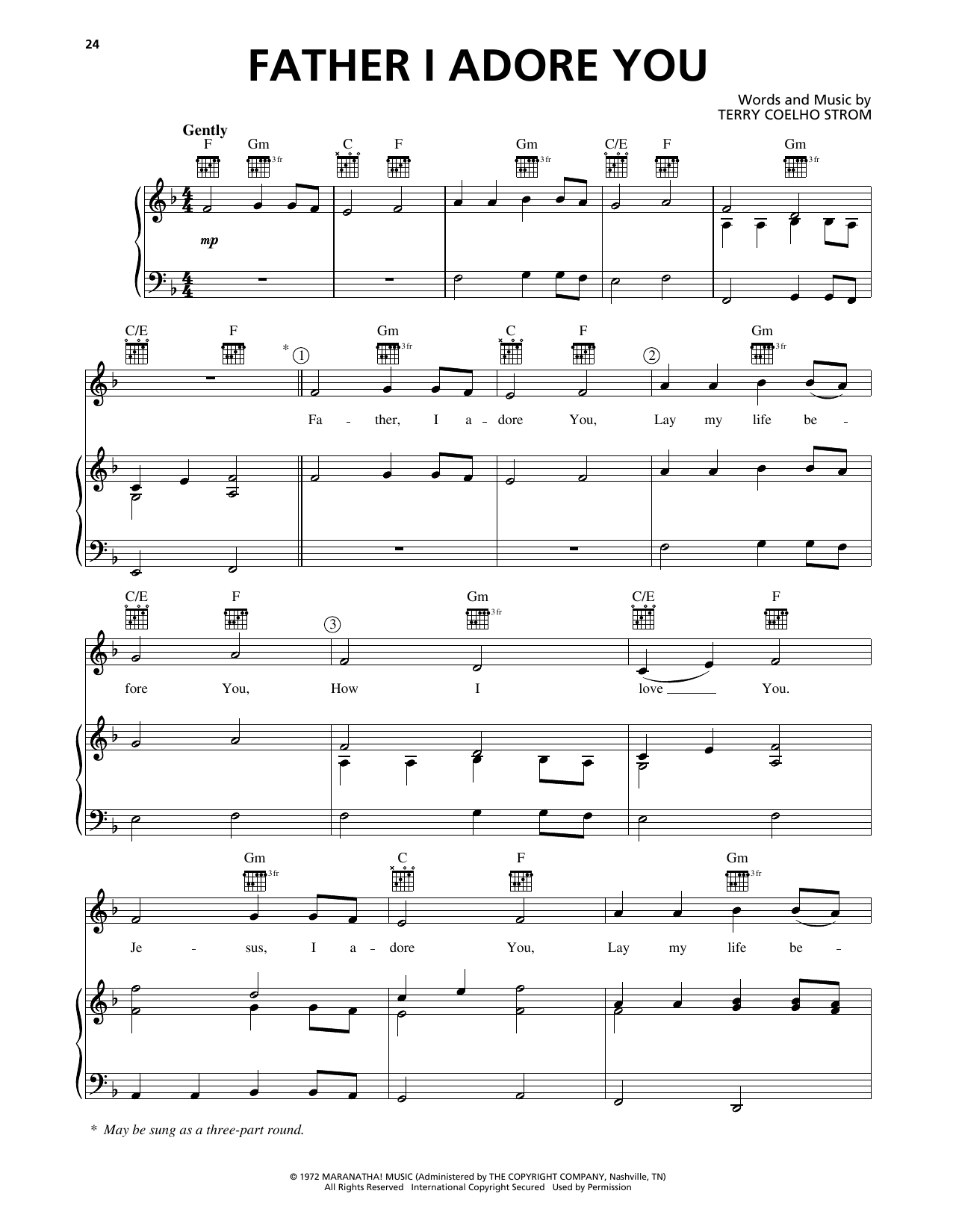 Produktbild zu: Father I Adore You