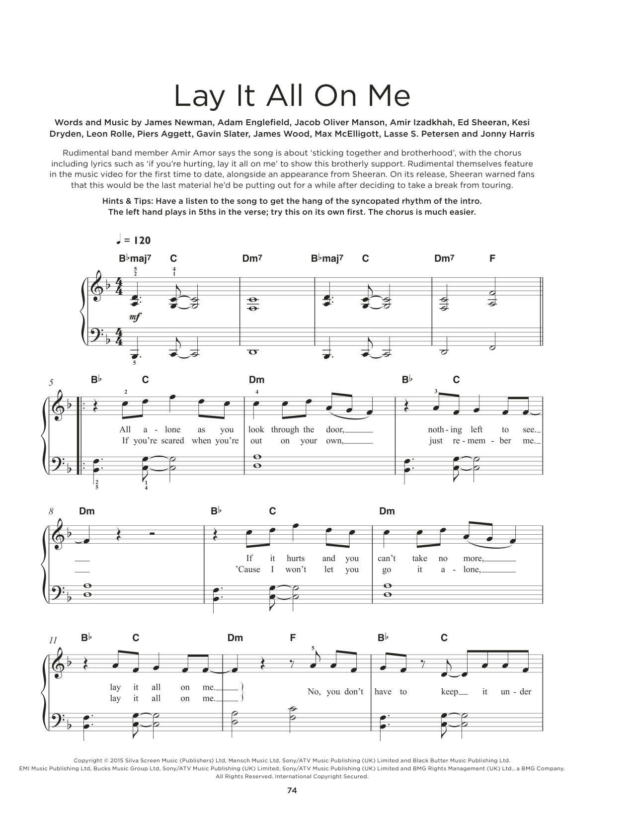 Product picture to: Lay It All On Me (feat. Ed Sheeran)