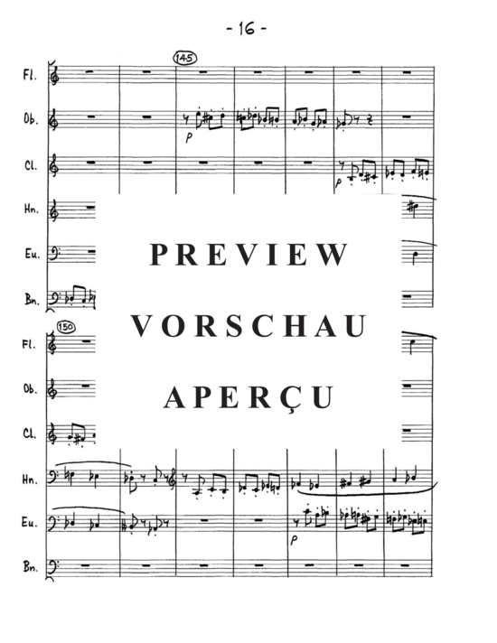 Produktgalerie: Seite 18 von 21 Sextet , , (Gemischtes Ensemble für Holzbläser Quintett + Euphonium Solo)