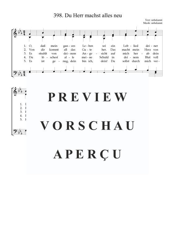 Product picture to: Du Herr machst alles neuAnonym um 1924