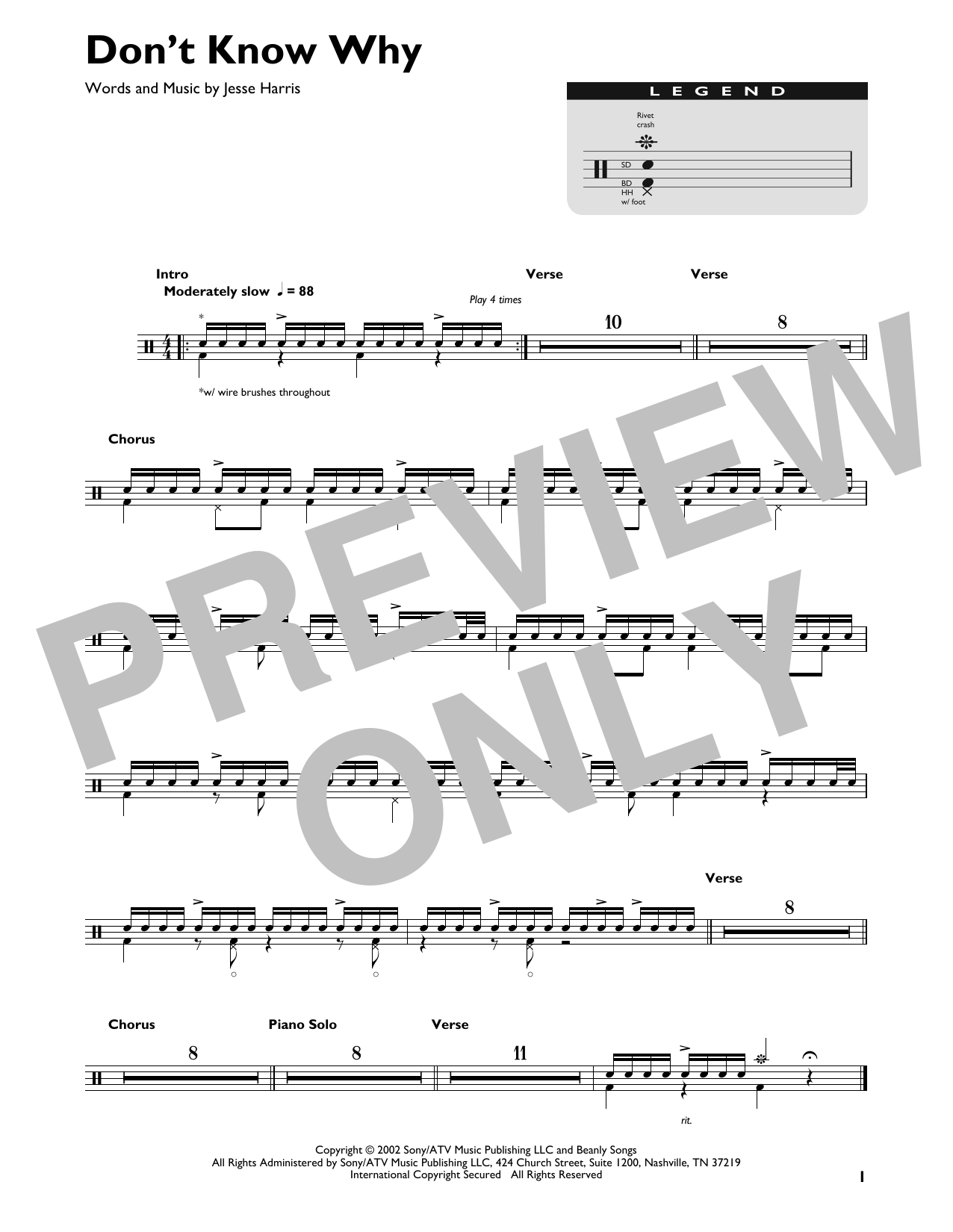 Product gallery: Page 1 of 1 Don't Know Why, Norah Jones