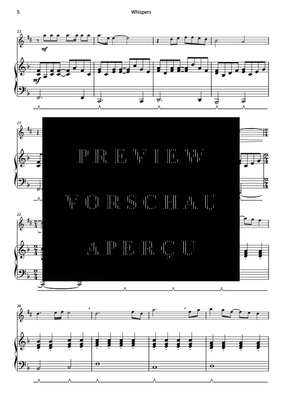 Produktgalerie: Seite 7 von 11 Whispers - Gentle Melodies for Weddings, Church, and Other Occasions, , Altsaxophon und Klavier